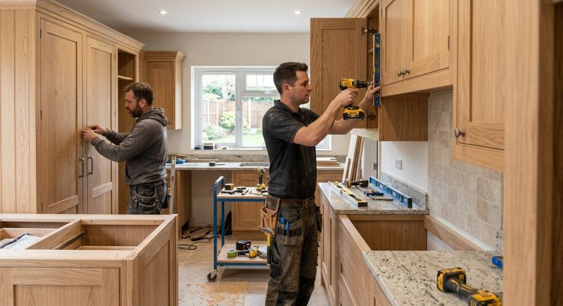 Kitchen Island Construction in Bloomington, IN